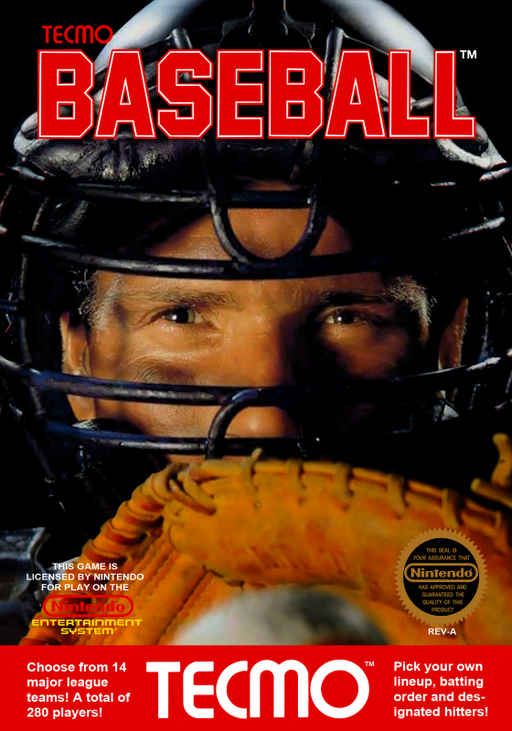 Tecmo Baseball (USA) box art